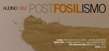 Inaguración de la exposición de pintura "Postfosilismo" de Audino Diaz