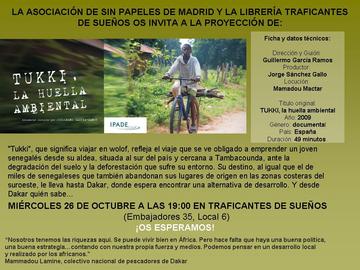 Proyección del documental ‘Tukki: la huella ambiental’