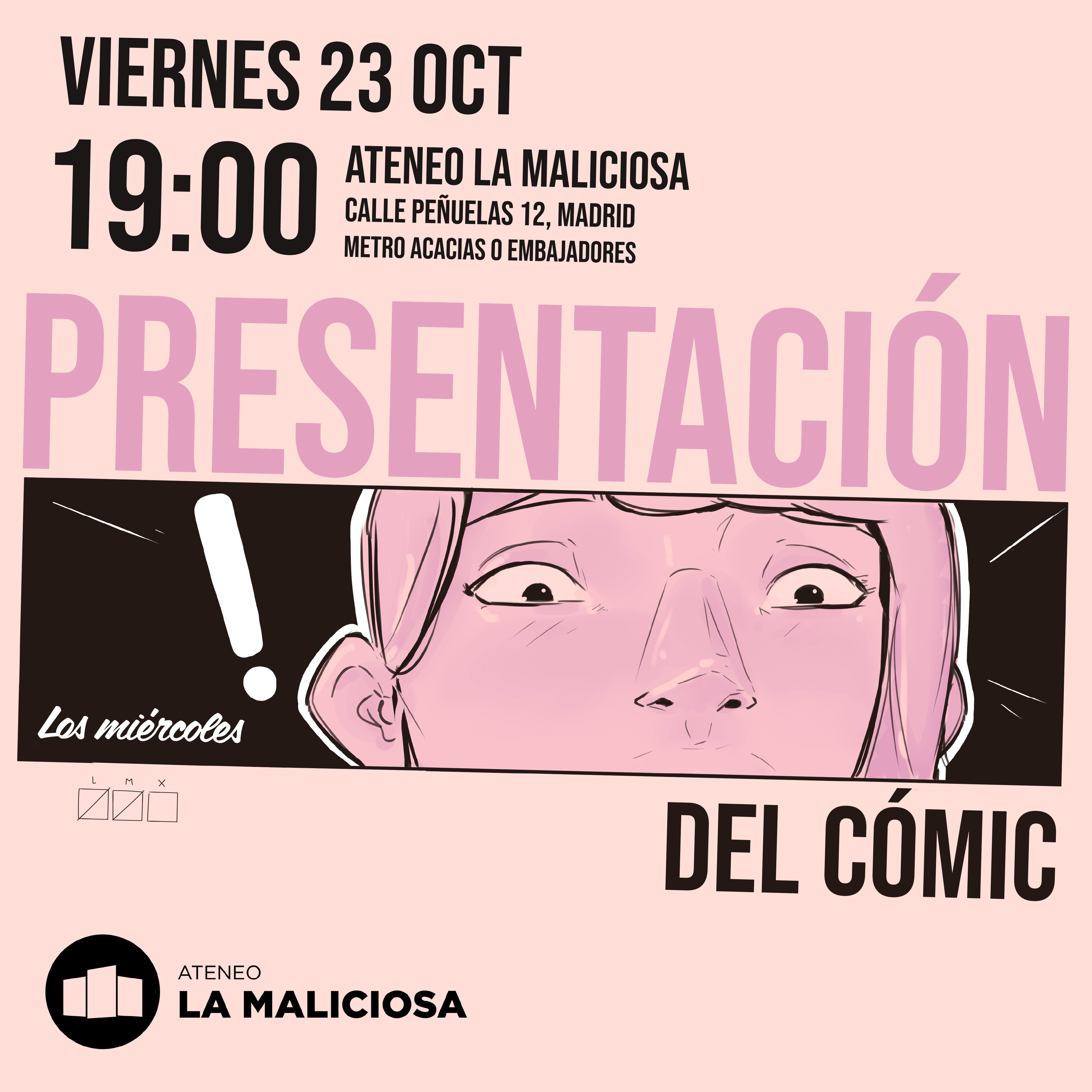 Presentación del webcómic "Los miércoles"
