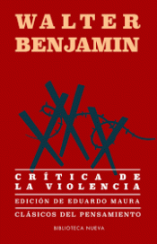 CRÍTICA DE LA VIOLENCIA Imagen de cubierta: CRÍTICA DE LA VIOLENCIA