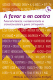 Cover Image: A FAVOR O EN CONTRA