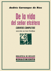 Cover Image: DE LA VIDA DEL SEÑOR ETCÉTERA