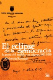 Imagen de cubierta: EL ECLIPSE DE LA DEMOCRACIA