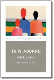O.C. ADORNO LOTE CULTURA Y SOCIEDAD Imagen de cubierta: O.C. ADORNO LOTE CULTURA Y SOCIEDAD
