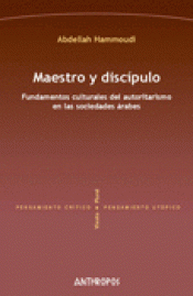 Imagen de cubierta: MAESTRO Y DISCÍPULO