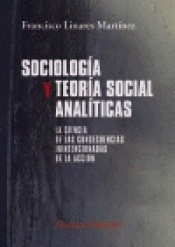 Imagen de cubierta: SOCIOLOGÍA Y TEORÍA SOCIAL ANALÍTICAS