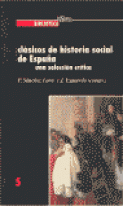 Cover Image: CLÁSICOS DE HISTORIA SOCIAL DE ESPAÑA