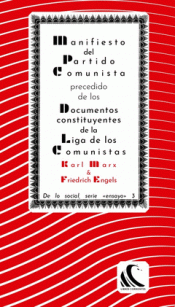 Imagen de cubierta: MANIFIESTO DEL PARTIDO COMUNISTA
