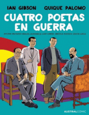 Cover Image: CUATRO POETAS EN GUERRA (NOVELA GRÁFICA)