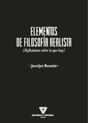 Cover Image: ELEMENTOS DE FILOSOFÍA  REALISTA
