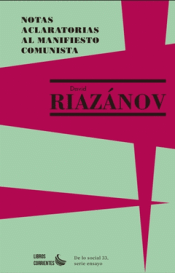 Cover Image: NOTAS ACLARATORIAS AL MANIFIESTO COMUNISTA