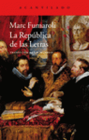 Imagen de cubierta: LA REPÚBLICA DE LAS LETRAS
