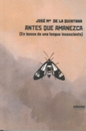 Imagen de cubierta: ANTES DE QUE AMANEZA