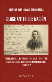 Imagen de cubierta: CLASE ANTES QUE NACIÓN