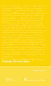 Imagen de cubierta: NACIÓN DEMOCRATICA