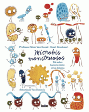 Imagen de cubierta: MICROBIOS MONSTRUOSOS.