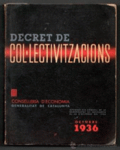 Cover Image: DECRET DE COL·LECTIVITZACIONS