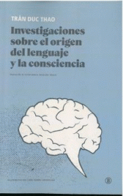 Cover Image: INVESTIGACIONES SOBRE EL ORIGEN DEL LENGUAJE Y LA CONSCIENCIA