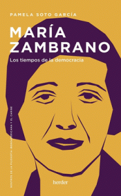 Cover Image: MARIA ZAMBRANO TIEMPOS DE LA DEMOCRACIA