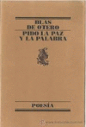 Imagen de cubierta: PIDO LA PAZ Y LA PALABRA