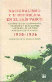 Imagen de cubierta: NACIONALISMO Y II REPÚBLICA EN EL PAÍS VASCO