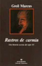 Imagen de cubierta: RASTROS DE CARMÍN