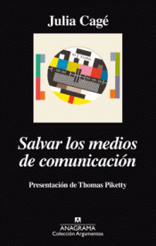 Imagen de cubierta: SALVAR LOS MEDIOS DE COMUNICACIÓN