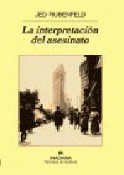 Imagen de cubierta: LA INTERPRETACIÓN DEL ASESINATO
