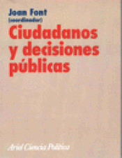 Imagen de cubierta: CIUDADANOS Y DECISIONES PÚBLICAS