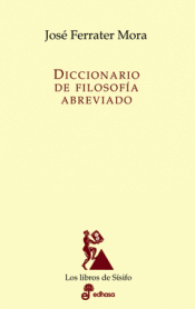 Imagen de cubierta: DICCIONARIO DE FILOSOFÍA ABREVIADO