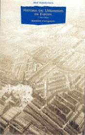 Imagen de cubierta: HISTORIA DEL URBANISMO EN EUROPA 1750-1960