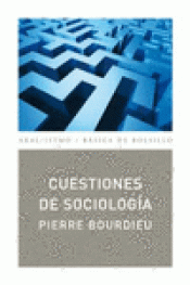 Imagen de cubierta: CUESTIONES DE SOCIOLOGÍA