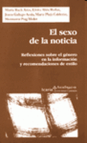 Imagen de cubierta: EL SEXO DE LA NOTICIA