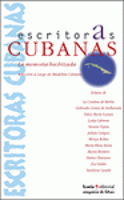 Imagen de cubierta: ESCRITORAS CUBANAS