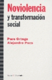 Imagen de cubierta: NOVIOLENCIA Y TRANSFORMACIÓN SOCIAL