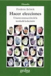 Imagen de cubierta: HACER ELECCIONES