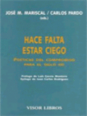 Imagen de cubierta: HACE FALTA ESTAR CIEGO