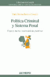 Imagen de cubierta: POLÍTICA CRIMINAL Y SISTEMA PENAL