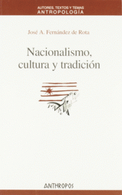 Imagen de cubierta: NACIONALISMO, CULTURA Y TRADICIÓN