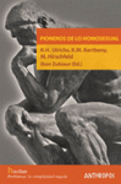 Imagen de cubierta: PIONEROS DE LO HOMOSEXUAL