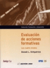 Imagen de cubierta: EVALUACIÓN DE ACCIONES FORMATIVAS
