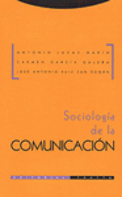 Imagen de cubierta: SOCIOLOGÍA DE LA COMUNICACIÓN