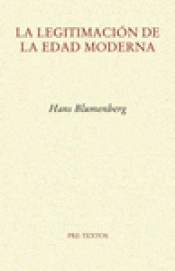 Imagen de cubierta: LA LEGITIMACIÓN DE LA EDAD MODERNA