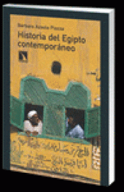 Imagen de cubierta: HISTORIA DEL EGIPTO CONTEMPORÁNEO