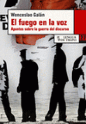 Imagen de cubierta: EL FUEGO EN LA VOZ
