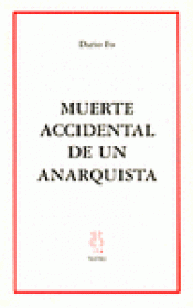 Imagen de cubierta: MUERTE ACCIDENTAL DE UN ANARQUISTA
