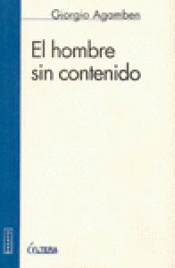 Imagen de cubierta: EL HOMBRE SIN CONTENIDO