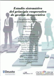 Imagen de cubierta: ESTUDIO SISTEMATICO DEL PRINCIPIO COOPERATIVO DE GESTION DEMOCRATICA