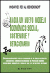 Imagen de cubierta: HACIA UN NUEVO MODELO ECONÓMICO SOCIAL, SOSTENIBLE Y ESTACIONARIO