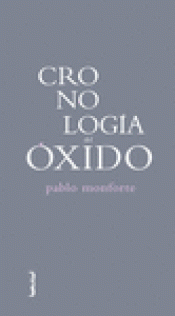 Imagen de cubierta: CRONOLOGÍA DEL OXIDO